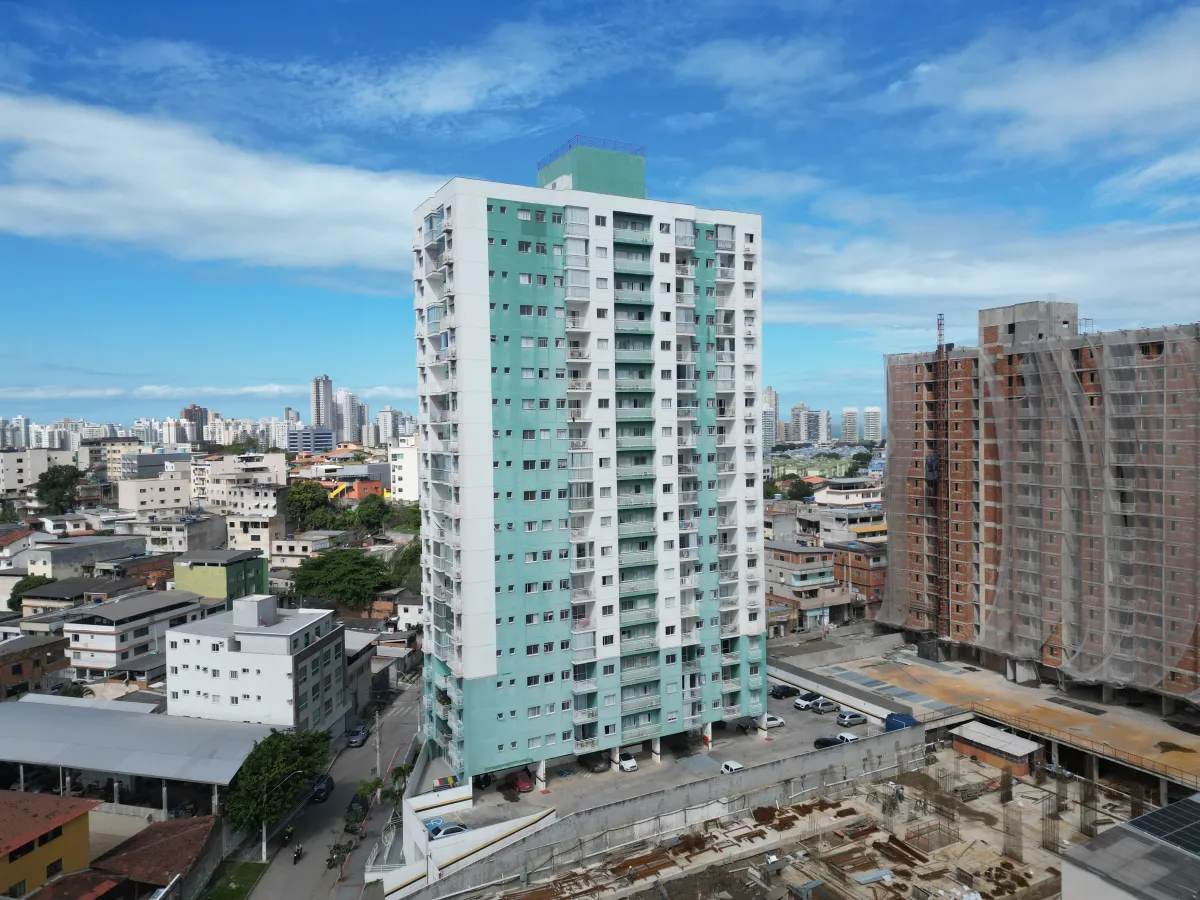 Fachada do Monte Olimpo Residencial